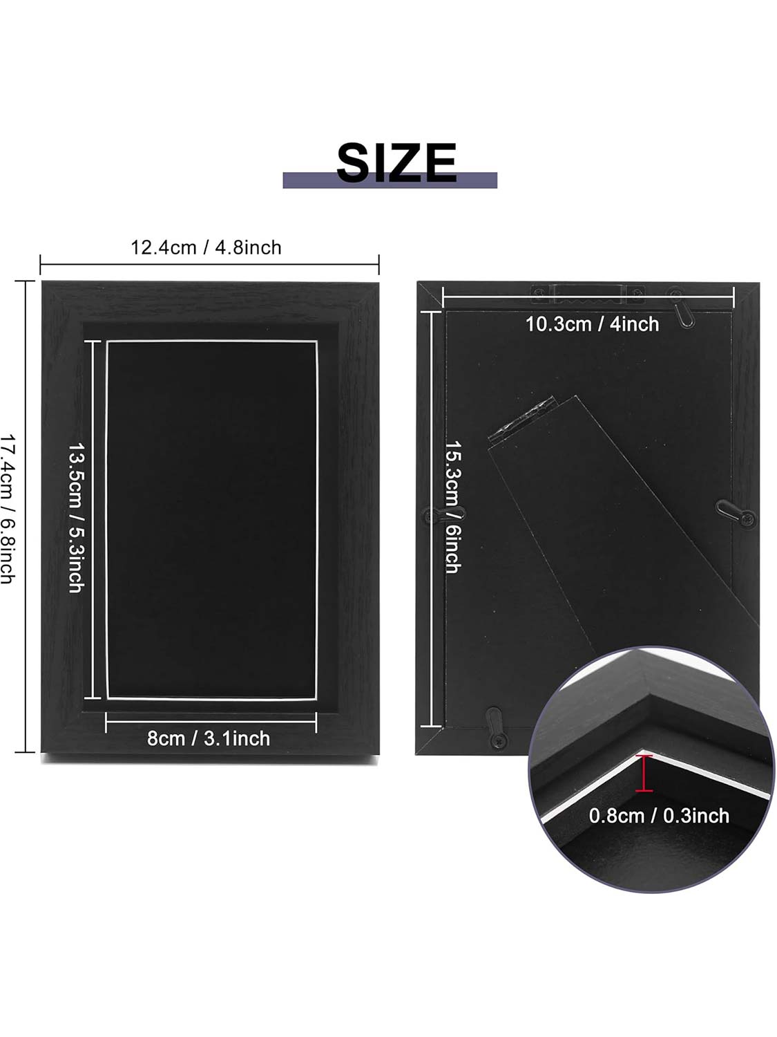 Trading Card Display Frame for PSA Graded Cards