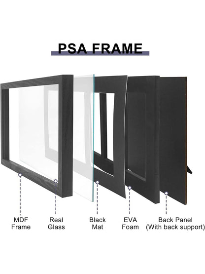Trading Card Display Frame for PSA Graded Cards