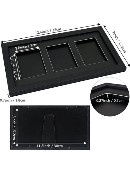 Trading Card Display Frame for Standard Trading Cards