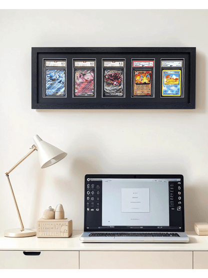 Trading Card Display Frame for PSA Graded Cards