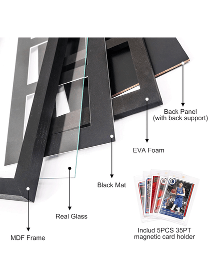 Trading Card Display Frame for Standard Trading Cards