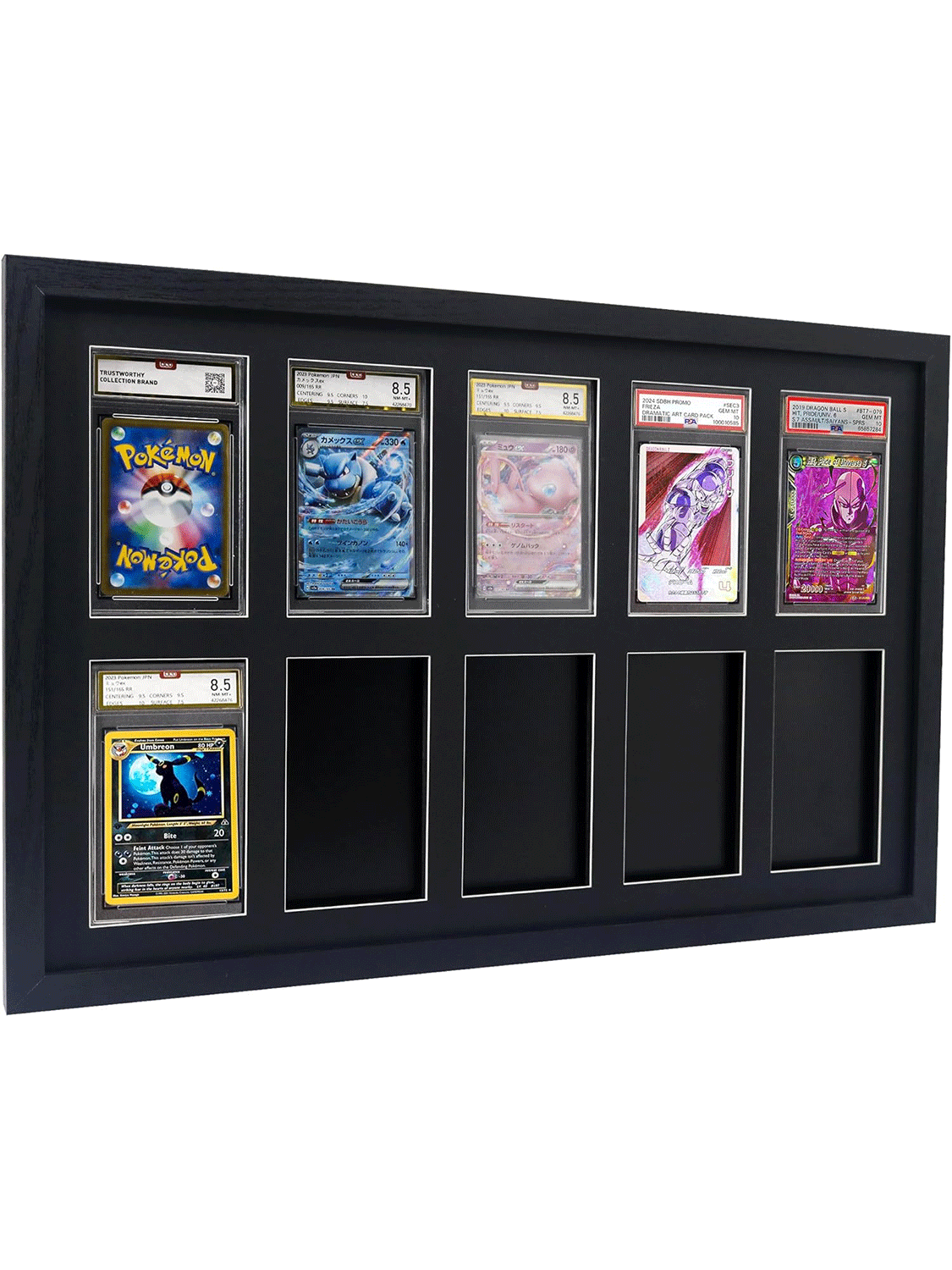 Trading Card Display Frame for PSA Graded Cards